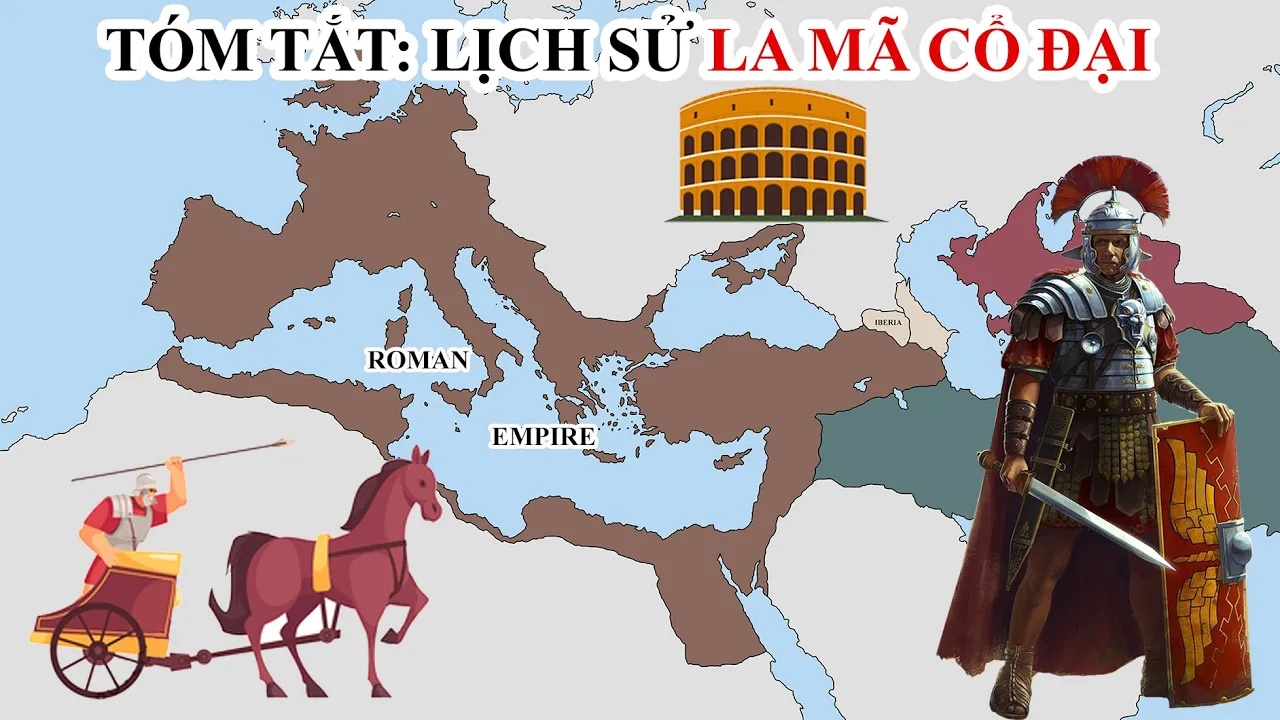 Tóm tắt: Lịch sử La Mã cổ đại | Roman Empire | Lịch sử Thế Giới