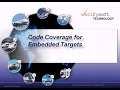 Code Coverage for Embedded Targets