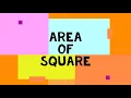 Math 2 Code with Python - Area Of Square