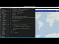 D3 globe and map in a React application