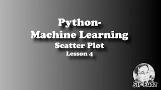 Python - Machine Learning Lesson 4