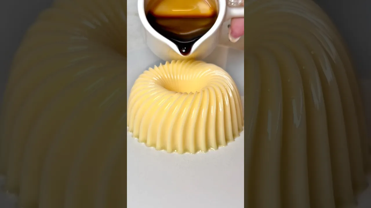 美しすぎるドレスプリン🍮