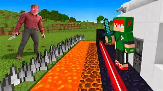 JOHN PORK VS CASA SEGURA NO MINECRAFT