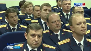 В региональном управлении следственного комитета сегодня чествовали омских журналистов