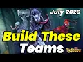 THE ONLY 10 TEAMS YOU NEED REACH END GAME ASAP ULTIMATE VALUE JULY 2026 MARVEL Strike Force