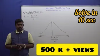 NORMAL DISTRIBUTION Area Under Normal Curve Easiest Method Probability