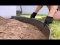 Better Homes Garden - How To Create Curves Installing Shapescaper Redcor Metal Garden Edging