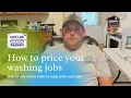 How to price your pressure washing jobs using homewyse as a guide