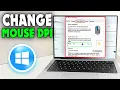 How to Change Mouse DPI in Laptop 2026