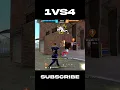 Download Lagu 1V4 😱😱 Dubble USP 🔥AGAINST GRANDMASTER SQUAD 😭  #freefire #shots #alonestar