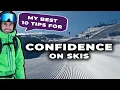 How to Overcome Fear Truly Enjoy Your Skiing for nervous skiers
