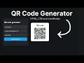 How To Make QR Code Generator using HTML CSS and JavaScript