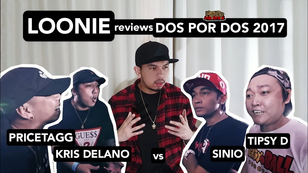 LOONIE | BREAK IT DOWN: Rap Battle Review E72 | DPD 2017: PRICETAGG & KRIS DELANO vs SINIO & TIPSY D