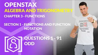 OpenStax Algebra and Trigonometry - Chapter 3 Section 1 Functions and Function Notation