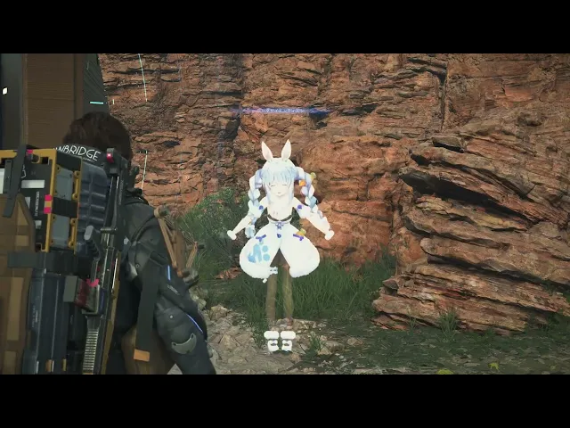 Usada Pekora in Death Stranding 2: On The Beach