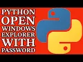 Python Tutorial Unlock Windows Explorer with Password Step-by-Step Mini Project 2024