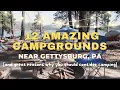 12 AMAZING CAMPGROUNDS NEAR GETTYSBURG PA and great REASONS YOU should consider camping