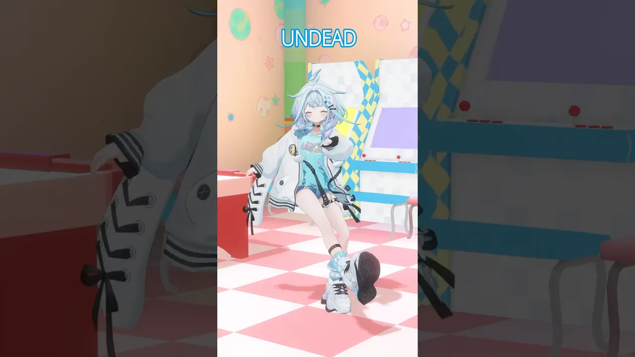 激ムズステップ UNDEAD ／踊ってみた #ホロライブ #vtuber #dance