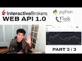 Interactive Brokers Web API Part 3 - Web App Tutorial
