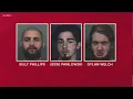 Officials identify 3 men arrested for quadruple-murder in Cherokee County