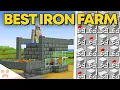 BEST MINECRAFT 1 21 IRON FARM New Design Easy Efficient