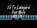 Download Lagu Patrick Watson - Je Te Laisserai Des Mots (Piano Cover)