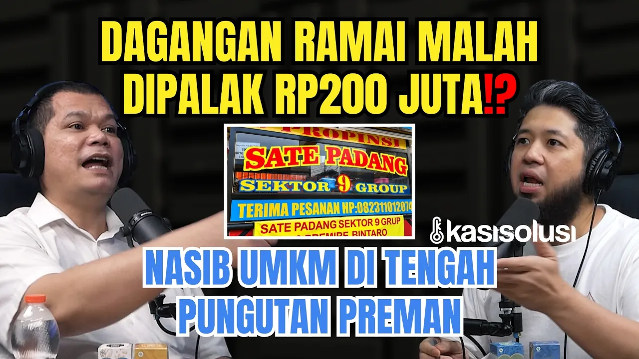 Dipalak Rp200 Juta Oleh Preman⁉️Pedagang Sate Ini Pilih Pindah Lapak, Bongkar Realita Pungli Di Sini