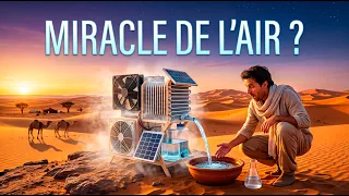 RÉCOLTER L’EAU DE L’AIR : l’impossible machine à eau du Sahara