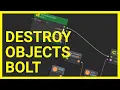 Destroy Objects in Unity with Bolt - Beginner Tutorial