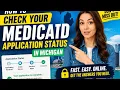 How to check your Medicaid application status in Michigan