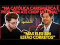 Lagu INACREDITÁVEL | Católico critica “parede preta” em igrejas evangélicas e leva uma INVERTIDA ao vivo