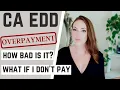 CA EDD Over Payment - What Happens if I Don t Pay the EDD How Bad is an Overpayment Penalty Really