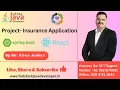 Insurance Full Stack Project Spring Boot with Microservices Using React JS