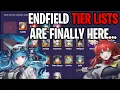 Lagu Launch Week Tier Lists Are Out - BEST Units To Build?! [Arknights: Endfield]
