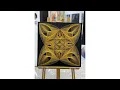 String art mandala tutorial by gona