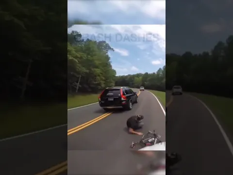 Cyclist crash