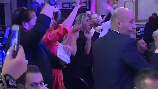 توفيق الدلو يغني لفلسطين يا حالي يا مالي في حفل انجي هير ١١ ١١ ٢٠١٨ فندق رويال عان 