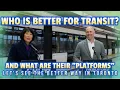 Toronto Votes 2026 - Which Mayoral Candidate is the Better Way for Toronto the TTC and Transit