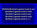 Willie Hutch -  Brother's Gonna Work It Out (karaoke)