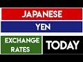 Fx Japanese yen Currency Exchange Rates Today 13 August 2025 JPY to USD CAD GBP best rate