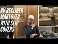 Slipcovers for recliners and sofa Surefit and Chun Yi brands
