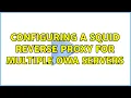 Configuring a Squid Reverse Proxy for Multiple OWA Servers