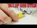 How to Download Run Custom Tesla Light Shows - Guide to set up USB for Tesla Light Shows