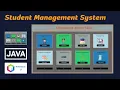 Student Management System With Java NetBeans Complete Project With Java Swing