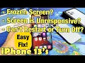 iPhone 13 s Screen is Frozen Unresponsive or Can t Restart Easy Fix