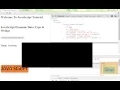JAVASCRIPT STRINGS SINGLE DOUBLE QUOTE DEMO