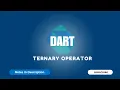 2 9 Ternary Operator in dart Dart Flutter Tutorial Hindi