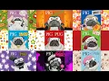 20min of Pig the Pug Read Along Books with Moving Pictures Rebel Winner Star Monster and More