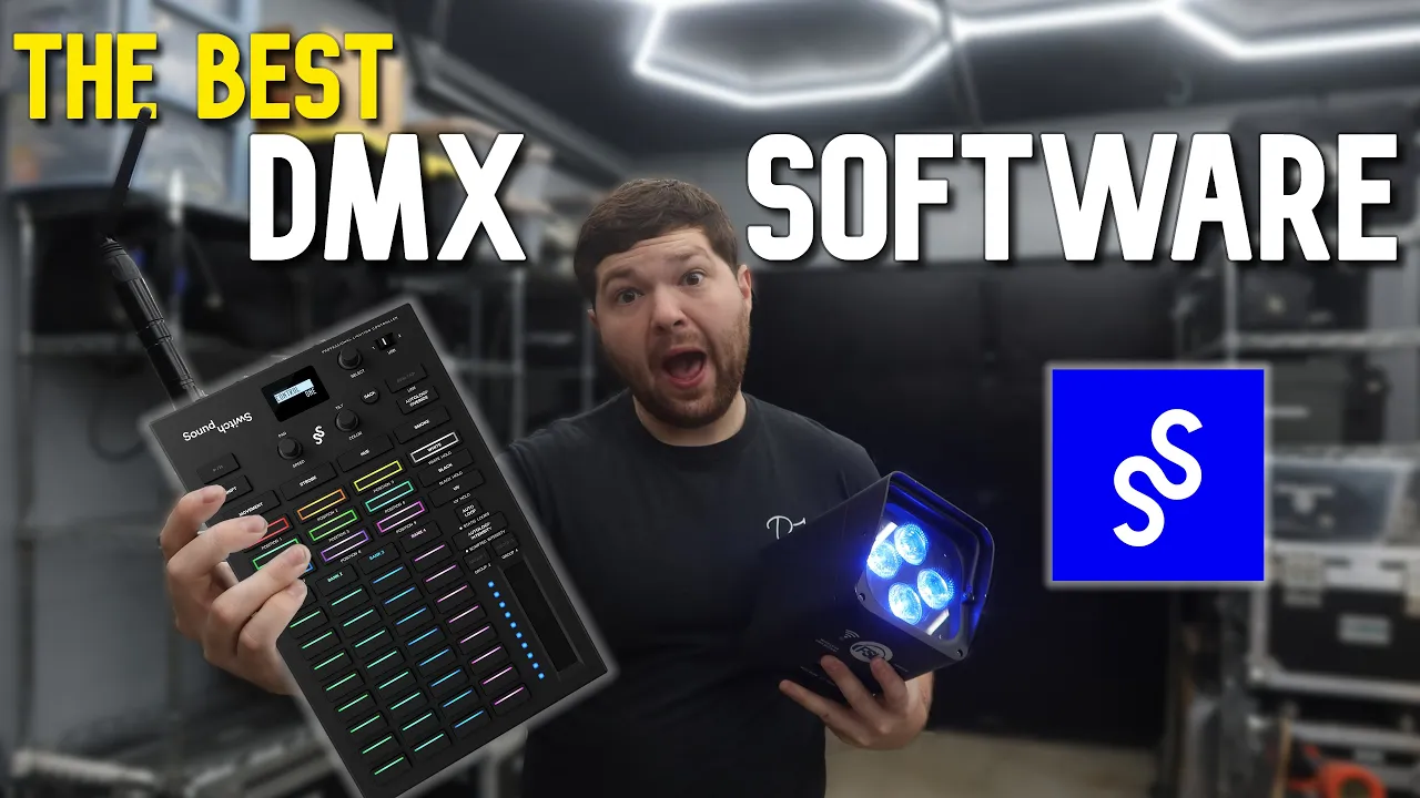 DJ Lighting - SoundSwitch Control ONE Tutorial (SO EASY - NO DMX Programing)