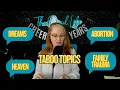 Taboo Questions answered by a Medium